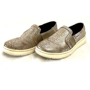Ariat Women's Silver Snake Print Ryder Shoes Sz 7